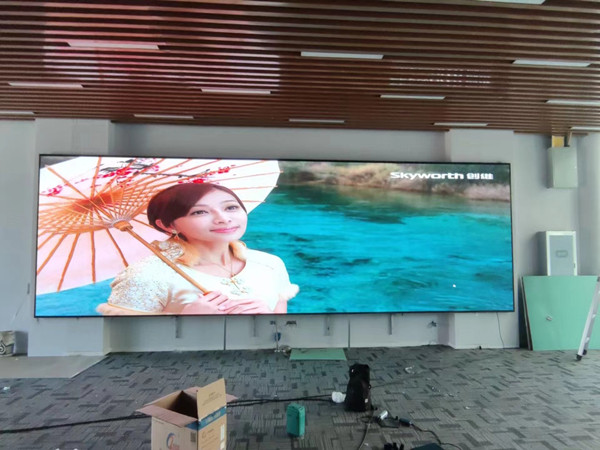 宏伟P1.53led小间距屏安装案例